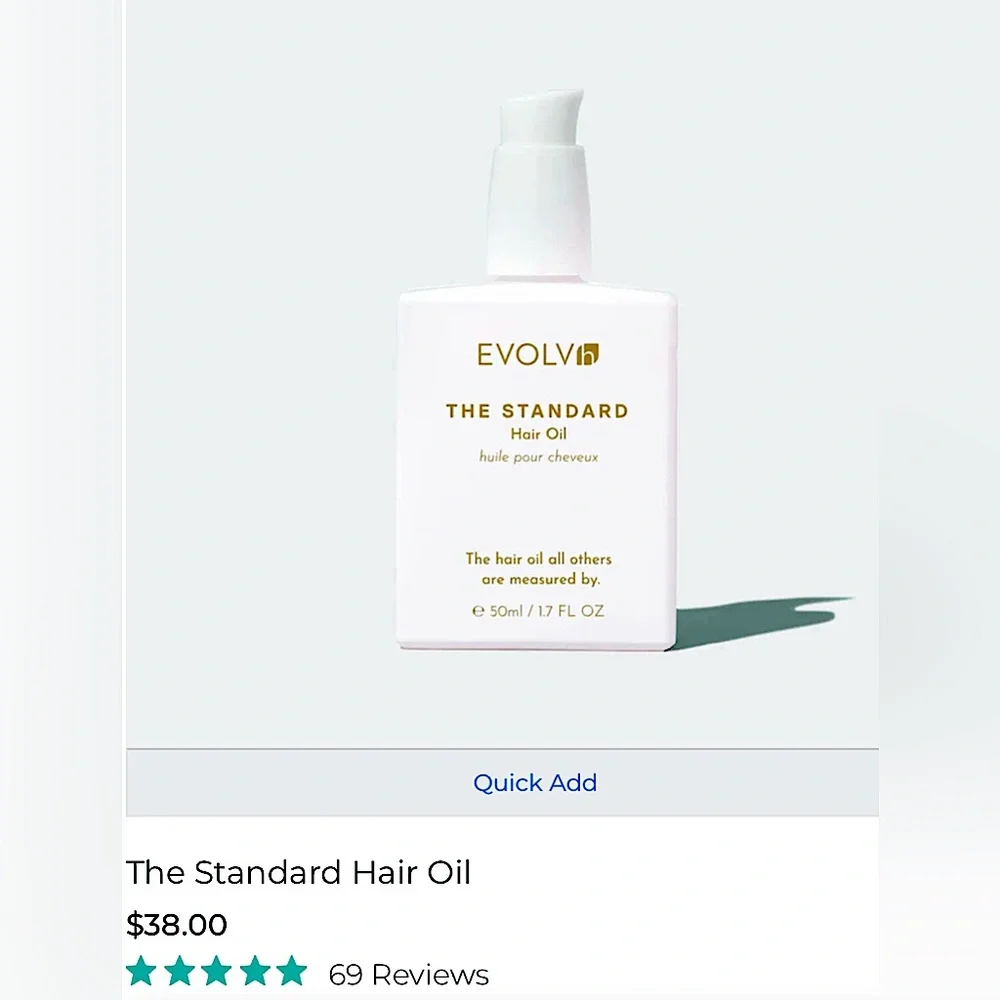 EVOLVh Glossing Hair Oil